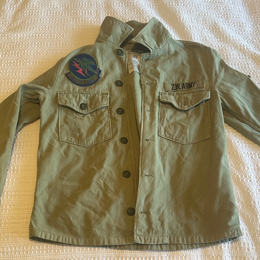 Woman’s ZARA military jacket